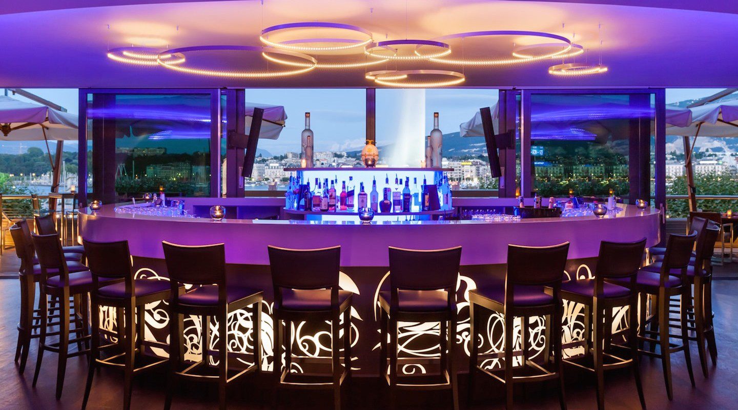 "Welcome to Capri" Event in Fairmont Grand Hotel Geneva - Floor Two Bar - NGO International “Heart For India Foundation”